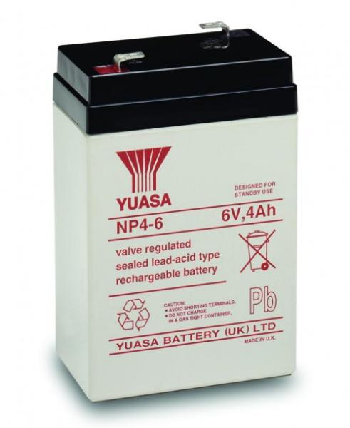 YUASA Acumulator VRLA AGM 6V 4Ah Yuasa (Baterie UPS-uri / Surse  neintreruptibile) - Preturi