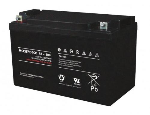 Sunlight 12V 100Ah acumulator AGM VRLA Accu Force 12-100 (Baterie UPS-uri /  Surse neintreruptibile) - Preturi