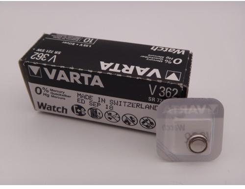 VARTA V362 baterie ceas SR721SW Blister 1 AG 11 (Baterii de unica  folosinta) - Preturi