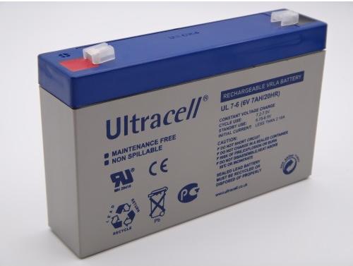 Ultracell acumulator 6V - 7Ah / 20hr UL 7 - 6 AGM VRLA UPS (Baterie UPS-uri  / Surse neintreruptibile) - Preturi
