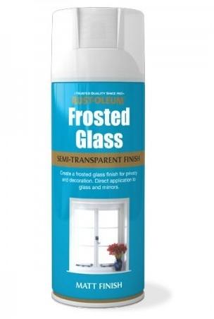 Rust-Oleum Spray Vopsea Matuire Sticla (Frosted Glass) 400ml (Vopsea  aerosol) - Preturi