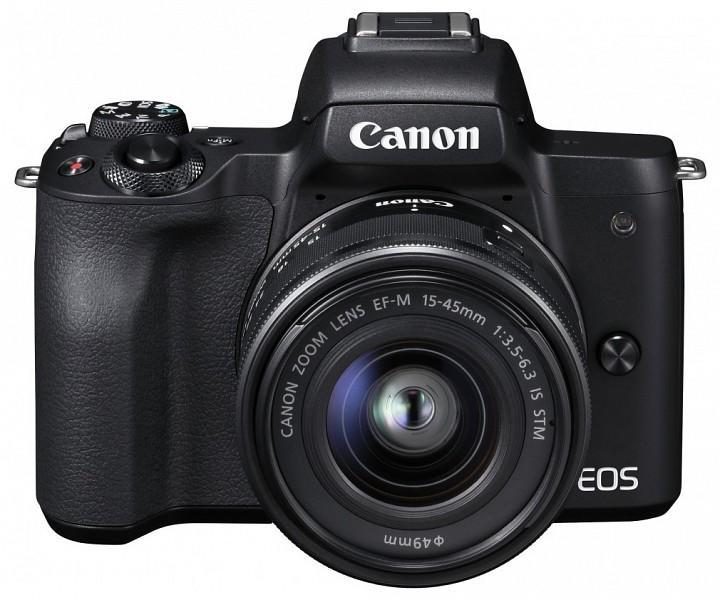 Canon EOS M50 + EF-M 15-45mm IS STM (2680C012AA/70AA/2681C012AA) - Árukereső .hu