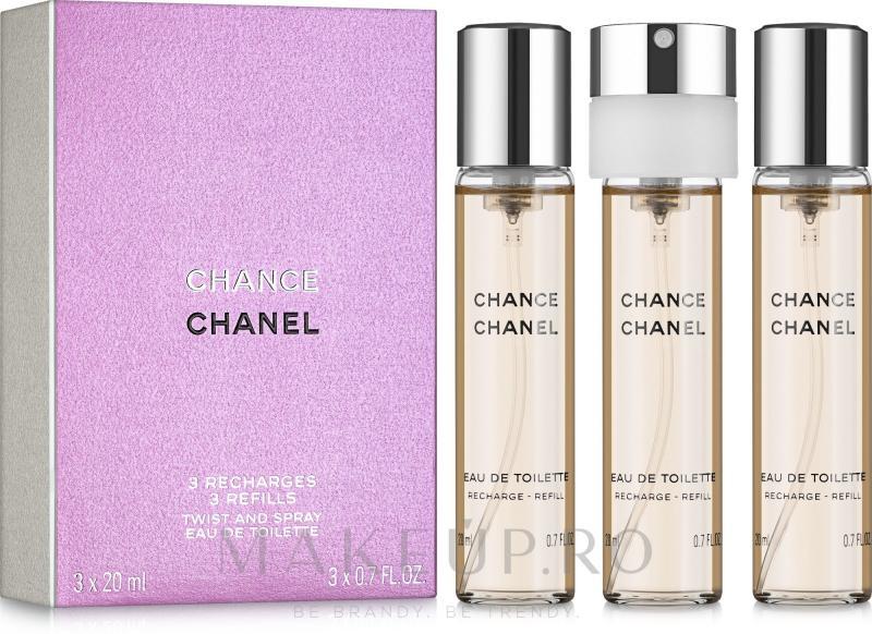 CHANEL Chance (Refills) EDT 3x20 ml parfüm vásárlás, olcsó CHANEL Chance  (Refills) EDT 3x20 ml parfüm árak, akciók