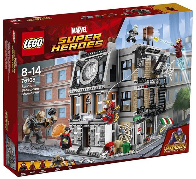 Vásárlás: LEGO® Marvel Super Heroes - Leszámolás Sanctum Sanctorumnál  (76108) LEGO árak összehasonlítása, Marvel Super Heroes Leszámolás Sanctum  Sanctorumnál 76108 boltok