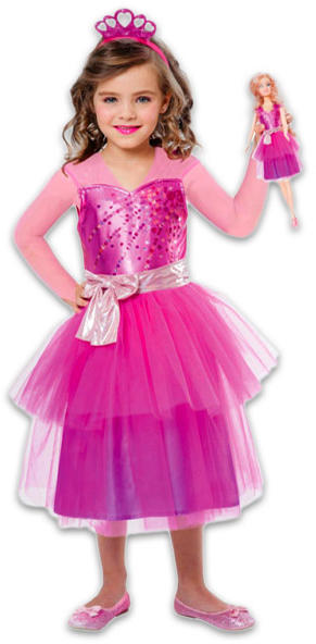 Vásárlás: Amscan Barbie hercegnő jelmez 5-7 éveseknek (999562) Gyerek jelmez  árak összehasonlítása, Barbie hercegnő jelmez 5 7 éveseknek 999562 boltok