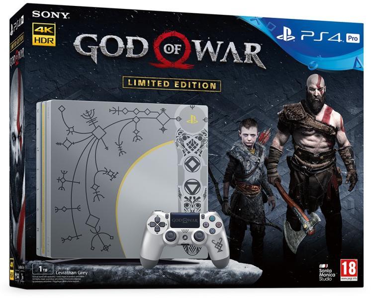 Sony PlayStation 4 Pro 1TB (PS4 Pro 1TB) God of War Limited Edition  vásárolj már 0 Ft-tól