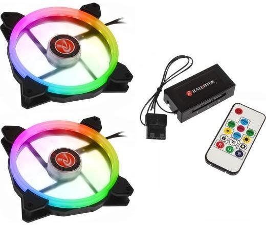 Vásárlás: RAIJINTEK IRIS 14 Rainbow RGB 2 Pack (0R400049) Számítógép hűtő  ventilátor árak összehasonlítása, IRIS 14 Rainbow RGB 2 Pack 0 R 400049  boltok