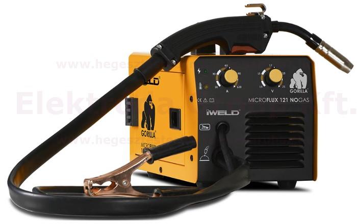 Vásárlás: IWELD Gorilla Microflux 121 Nogas Hegesztőgép árak  összehasonlítása, GorillaMicroflux121Nogas boltok