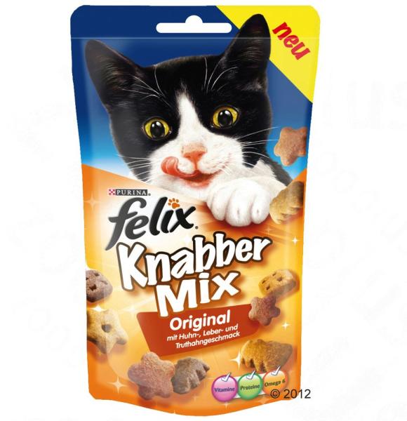 Vásárlás: Felix KnabberMix Grill Fun 60g Jutalomfalat macskáknak árak  összehasonlítása, KnabberMix Grill Fun 60 g boltok