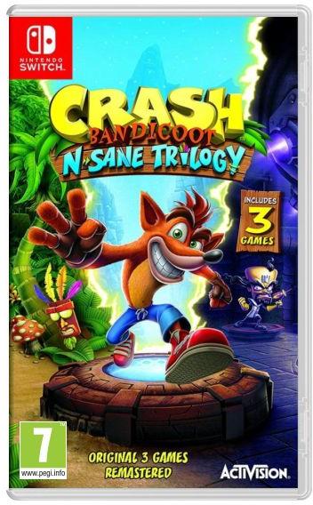 Vásárlás: Activision Crash Bandicoot N.Sane Trilogy (Switch) Nintendo  Switch játék árak összehasonlítása, Crash Bandicoot N Sane Trilogy Switch  boltok
