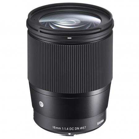 Sigma 16mm f/1.4 DC DN C (Sony E) (402965) (Obiectiv aparat foto