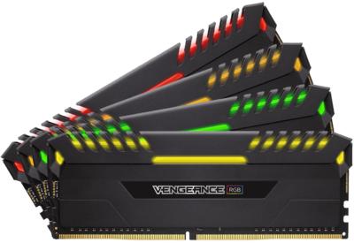 Corsair VENGEANCE RGB 32GB (4x8GB) DDR4 3000MHz CMR32GX4M4D3000C16