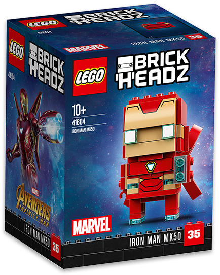 Vásárlás: LEGO® BrickHeadz - Vasember MK50 (41604) LEGO árak  összehasonlítása, BrickHeadz Vasember MK 50 41604 boltok