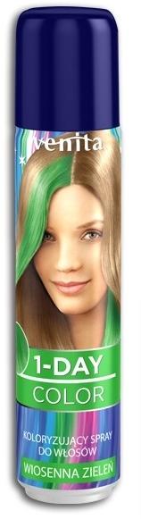 Vásárlás: VENITA 1-Day Color hajszínező spray zöld (spring green) 50ml  Hajfesték, hajszínező árak összehasonlítása, 1 Day Color hajszínező spray  zöld spring green 50 ml boltok