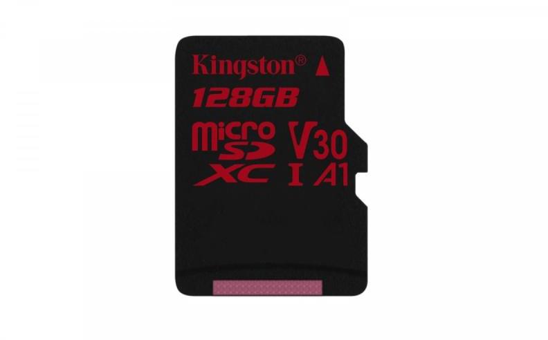 Kingston карта памяти microsdxc canvas react plus 128 гб mlpmr2 128gb