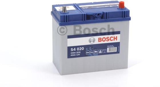 Bosch S4 45Ah 330A right+ (0092S40200) vásárlás, Autó akkumulátor bolt  árak, akciók, autóakku árösszehasonlító