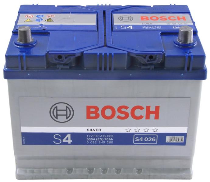 Bosch S4 70Ah 630A right+ (0092S40260) vásárlás, Autó akkumulátor bolt  árak, akciók, autóakku árösszehasonlító