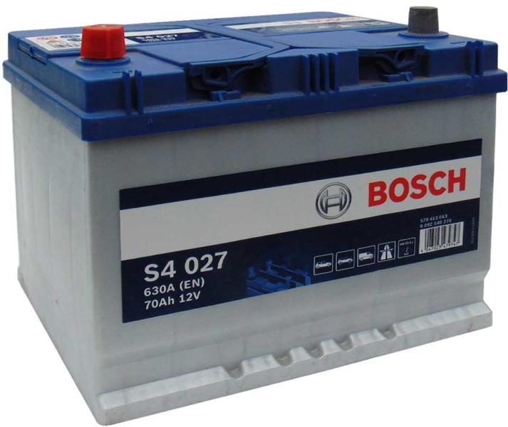 Bosch S4 12V 70Ah 630A left+ (0092S40270) vásárlás, Autó akkumulátor bolt  árak, akciók, autóakku árösszehasonlító