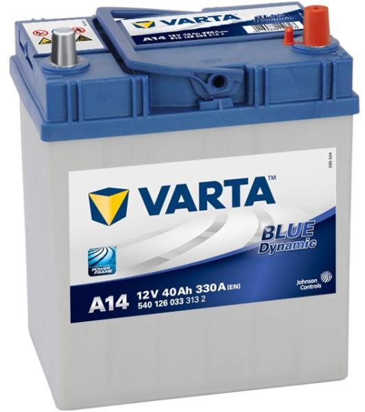 A14 Blue Dynamic 40Ah EN 330A right+ (540 126 033)