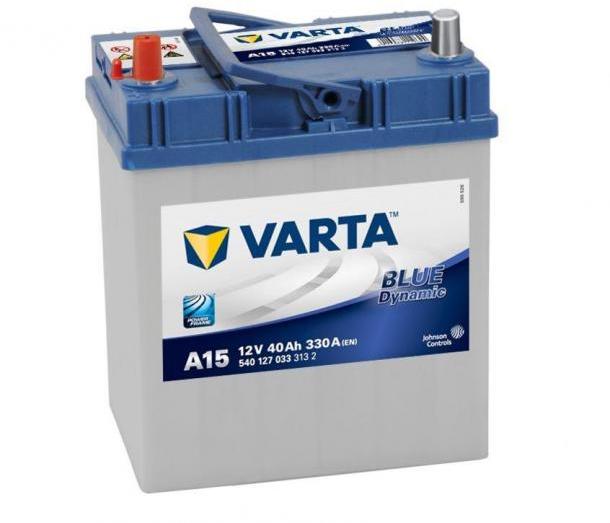 A15 Blue Dynamic 40Ah EN 330A left+ Asia (540 127 033)