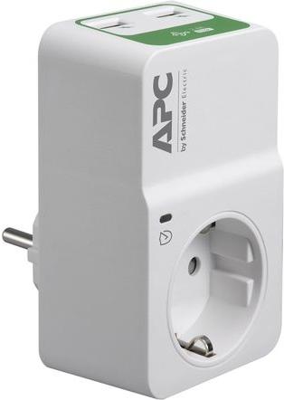 Essential SurgeArrest 1 Plug + 2 USB (PM1WU2-GR)