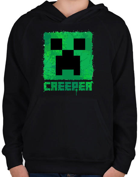 Vásárlás: printfashion Minecraft Creeper - Gyerek kapucnis pulóver - Fekete Gyerek  pulóver, kardigán árak összehasonlítása, Minecraft Creeper Gyerek kapucnis  pulóver Fekete boltok