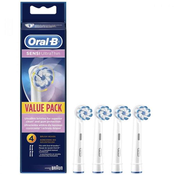 Vásárlás: Oral-B EB60-4 Sensi UltraThin Elektromos fogkefe pótfej árak  összehasonlítása, EB 60 4 Sensi UltraThin boltok
