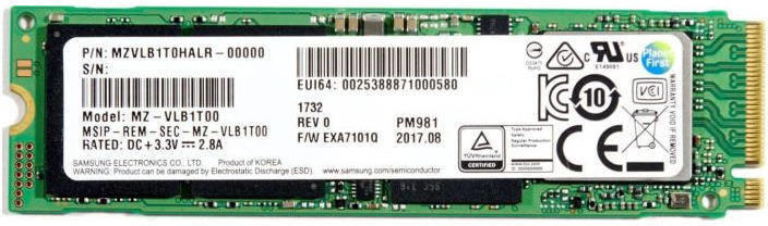 Vásárlás: Samsung NVMe 1TB M.2 2280 PCIe MZVLB1T0HALR SSD meghajtó árak  összehasonlítása, NVMe 1 TB M 2 2280 PCIe MZVLB 1 T 0 HALR boltok