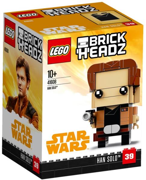 Vásárlás: LEGO® BrickHeadz - Star Wars™ - Han Solo (41608) LEGO árak  összehasonlítása, BrickHeadz Star Wars Han Solo 41608 boltok