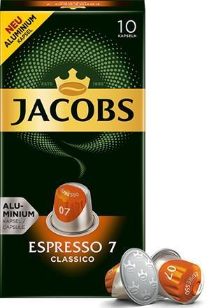 Vásárlás: Jacobs Espresso 7 Classico (10) Kávégép kapszula, kávépárna árak  összehasonlítása, Espresso 7 Classico 10 boltok