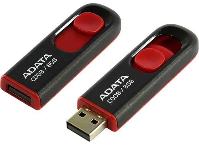 ADATA C008 4GB USB 2.0 AC008-4G-R - Цени, маркови Флаш памети