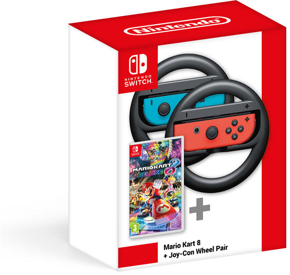 Vásárlás: Nintendo Mario Kart 8 Deluxe [Joy-Con Wheel Bundle] (Switch)  Nintendo Switch játék árak összehasonlítása, Mario Kart 8 Deluxe Joy Con  Wheel Bundle Switch boltok