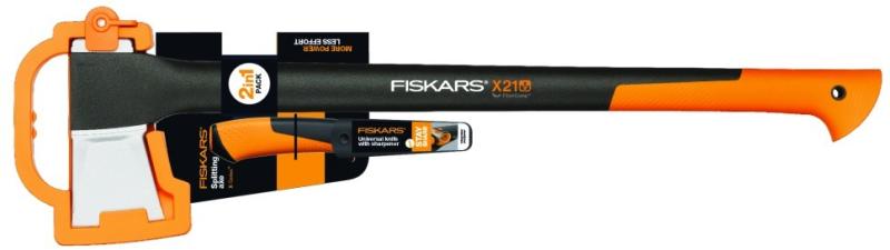 Vásárlás: Fiskars X21 L nagy hasító fejsze + Hardware kés (120014/1025436)  Balta, fejsze árak összehasonlítása, X 21 L nagy hasító fejsze Hardware kés  120014 1025436 boltok