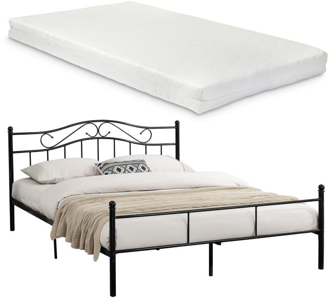 Vásárlás: [en. casa] Split fémkeretes ágy hideghab matraccal 140x200cm Ágy,  ágykeret árak összehasonlítása, Split fémkeretes ágy hideghab matraccal 140  x 200 cm boltok