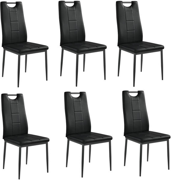 Vásárlás: [en. casa] Heidelberg műbőr design szék szett 6 db-os Étkezőszék  árak összehasonlítása, Heidelberg műbőr design szék szett 6 db os boltok