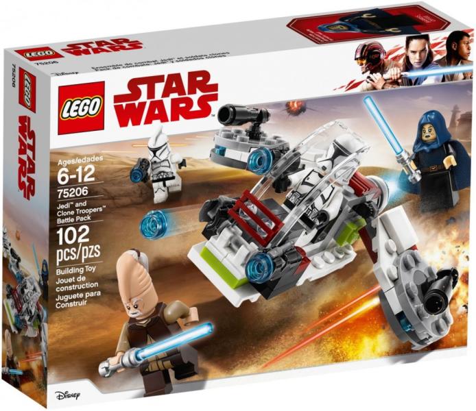 Vásárlás: LEGO® Star Wars™ - Jedi és klónkatona harci csomag (75206) LEGO  árak összehasonlítása, Star Wars Jedi és klónkatona harci csomag 75206  boltok
