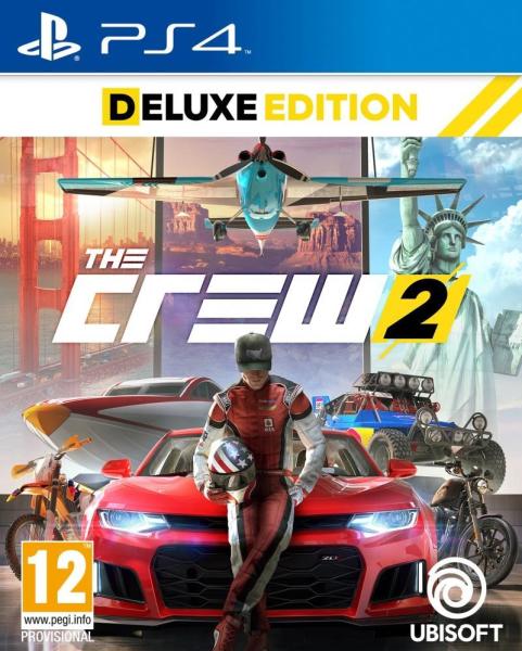 Ubisoft The Crew 2 [Deluxe Edition] (PS4) Игри за PlayStation 4 Цени,  оферти и мнения, списък с магазини, евтино Ubisoft The Crew 2 [Deluxe  Edition] (PS4)