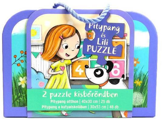 Vásárlás: Pagony Pitypang és Lili 2 az 1-ben puzzle bőröndben 25 és48 db-os  (105464) Puzzle árak összehasonlítása, Pitypang és Lili 2 az 1 ben puzzle  bőröndben 25 és 48 db os 105464 boltok