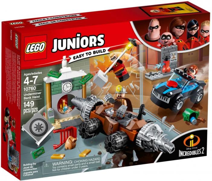 Vásárlás: LEGO® Juniors Hihetetlen Család - Aláásós bankrablás (10760) LEGO  árak összehasonlítása, Juniors Hihetetlen Család Aláásós bankrablás 10760  boltok