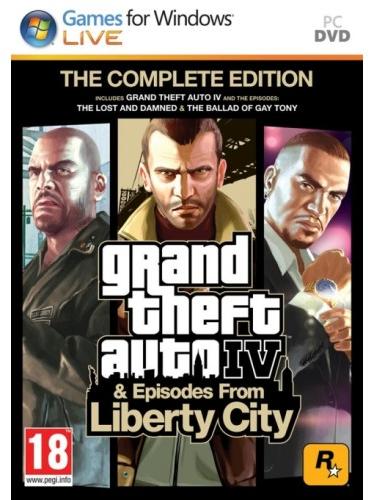 Rockstar Games Grand Theft Auto IV Episodes from Liberty City [The Complete  Edition] (PC) játékprogram árak, olcsó Rockstar Games Grand Theft Auto IV  Episodes from Liberty City [The Complete Edition] (PC) boltok,