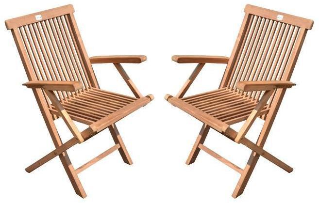 Vásárlás: divero Kerti szék szett - teak fa 2db Kerti szék árak  összehasonlítása, Kerti szék szett teak fa 2 db boltok