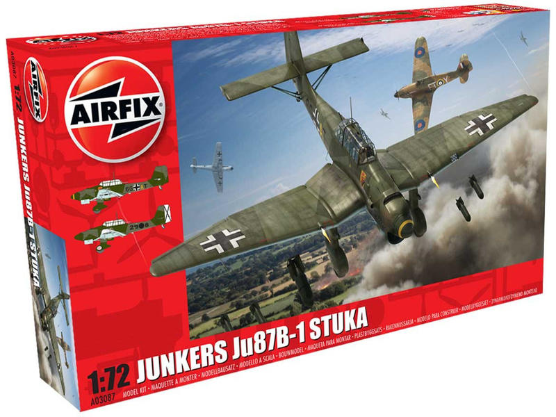 Vásárlás: Airfix Junkers Ju87B-1 Stuka 1:72 Makett árak összehasonlítása,  Junkers Ju 87 B 1 Stuka 1 72 boltok