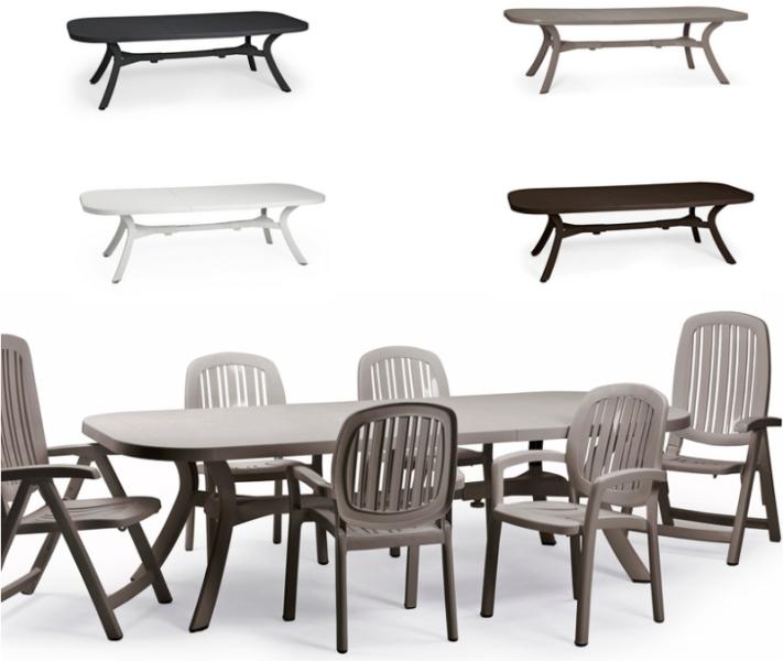Vásárlás: Nardi Toscana 192-250x105cm bővíthető kerti asztal Kerti asztal  árak összehasonlítása, Toscana 192 250 x 105 cm bővíthető kerti asztal  boltok