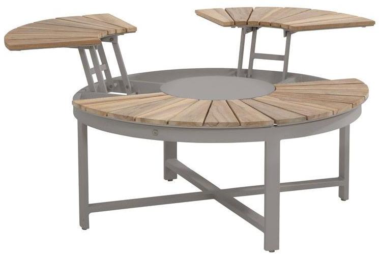 Vásárlás: 4 Seasons Forio Vario kerti kör asztal megemelhető asztallappal  105cm Kerti asztal árak összehasonlítása, Forio Vario kerti kör asztal  megemelhető asztallappal 105 cm boltok