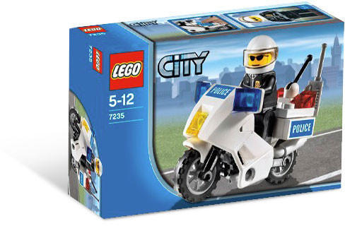 Vásárlás: LEGO® City - Rendőrmotoros (7235) LEGO árak összehasonlítása,  City Rendőrmotoros 7235 boltok