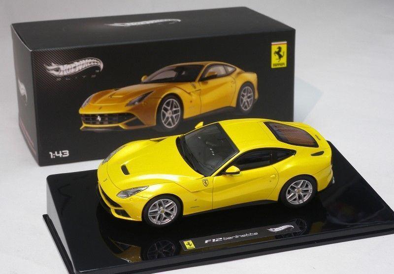 Vásárlás: Mattel Ferrari F12 Berlinetta 1:43 - több színben Játékautó és  jármű árak összehasonlítása, Ferrari F 12 Berlinetta 1 43 több színben  boltok