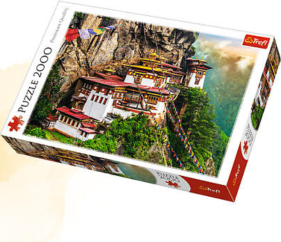 Paro Taktsang (Tigrisfészek kolostor), Bhutan 2000 db-os (27092)