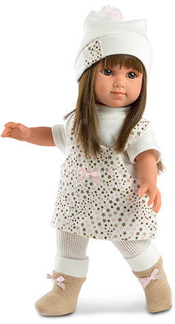 Vásárlás: Llorens Elena baba csillagos ruhában - 35 cm Játékbaba árak  összehasonlítása, Elena baba csillagos ruhában 35 cm boltok