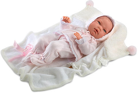 Vásárlás: Llorens Nica újszülött baba takaróval rózsaszín ruhában - 40 cm  Játékbaba árak összehasonlítása, Nica újszülött baba takaróval rózsaszín  ruhában 40 cm boltok