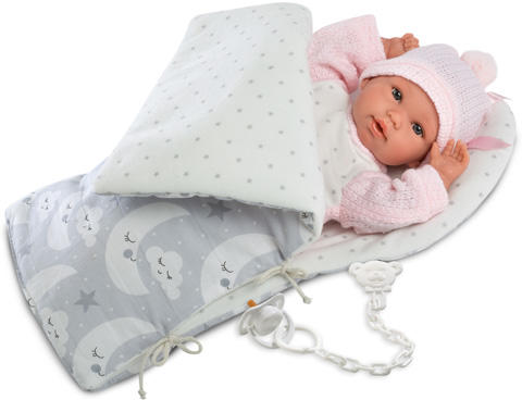 Vásárlás: Llorens Bebita újszülött síró baba kifordítható hálózsákkal - 36  cm (63630) Játékbaba árak összehasonlítása, Bebita újszülött síró baba  kifordítható hálózsákkal 36 cm 63630 boltok